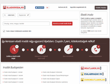 Tablet Screenshot of eladoiroda.hu